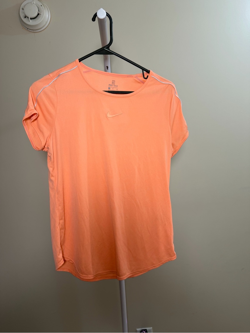 NIKE orange swift breathe dri fit running shirt size M